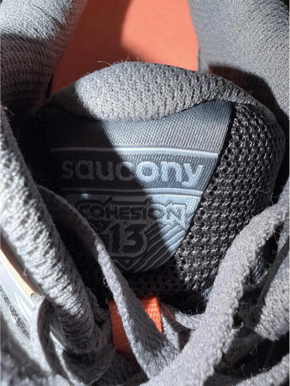 Saucony Cohesion 13 Womens Size 8 Gray Athletic Shoes 0560-5